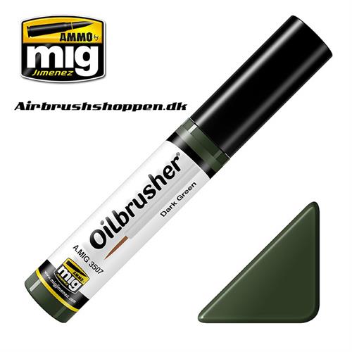  A.MIG 3507 Dark Green Oilbrusher 